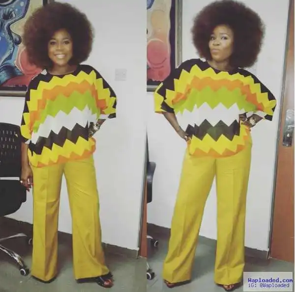 Photo: Singer Omawumi Glows In Yellow